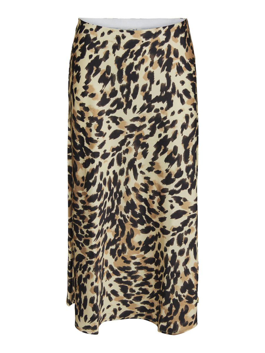 Pella Skirt, Black Leo Print