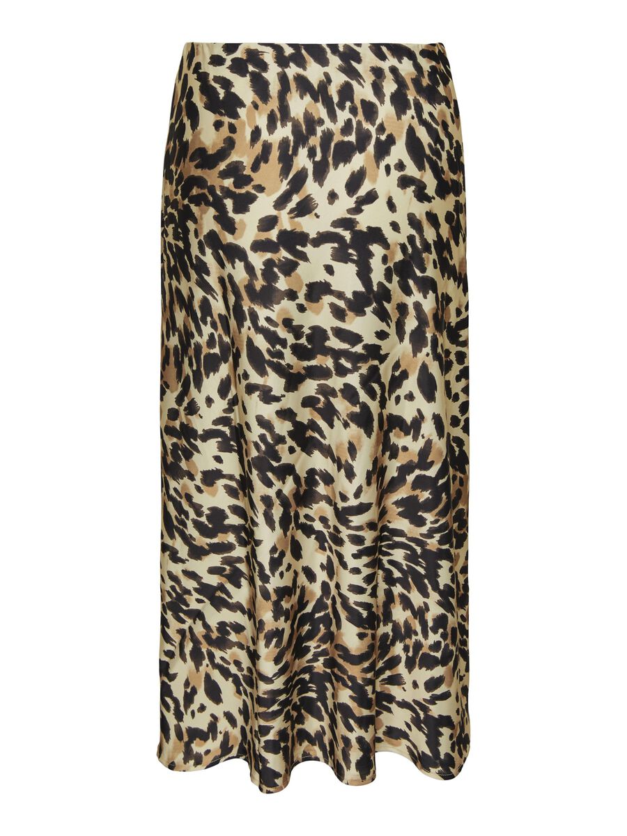 Pella Skirt, Black Leo Print
