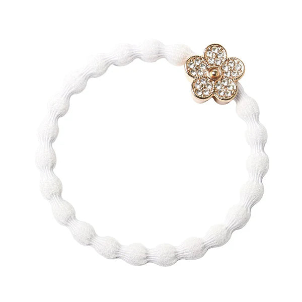 Bling Hairband, Daisy Flower White
