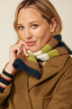 Campo Knit Scarf, Multicolour Stripe
