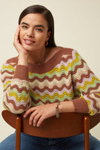 Erin Mesa Jumper, Bronze Brown
