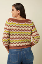 Erin Mesa Jumper, Bronze Brown