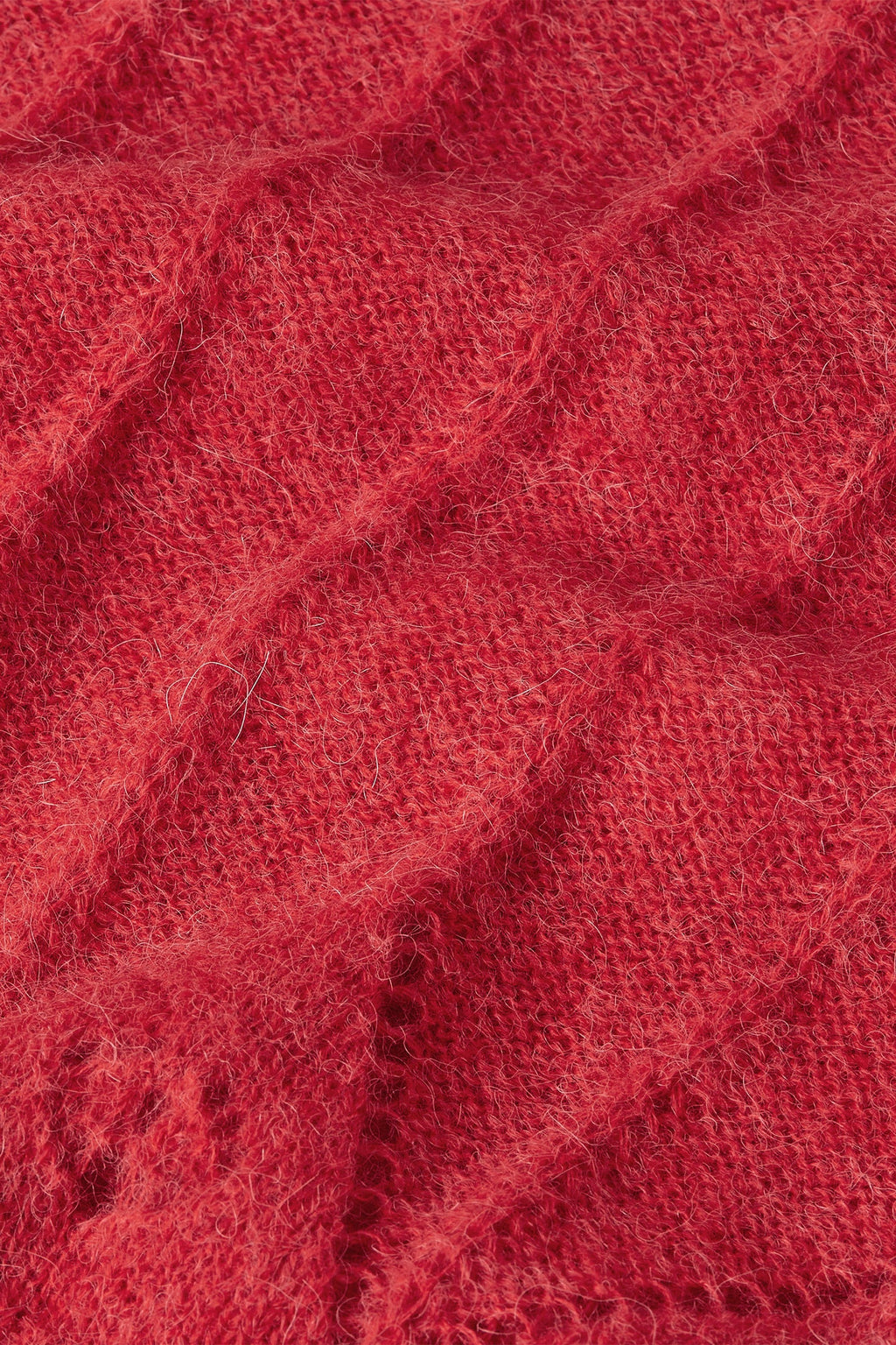 Lia Hiver Knit Top, Fiery Red