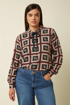 Maisie Blouse, Melrose Black