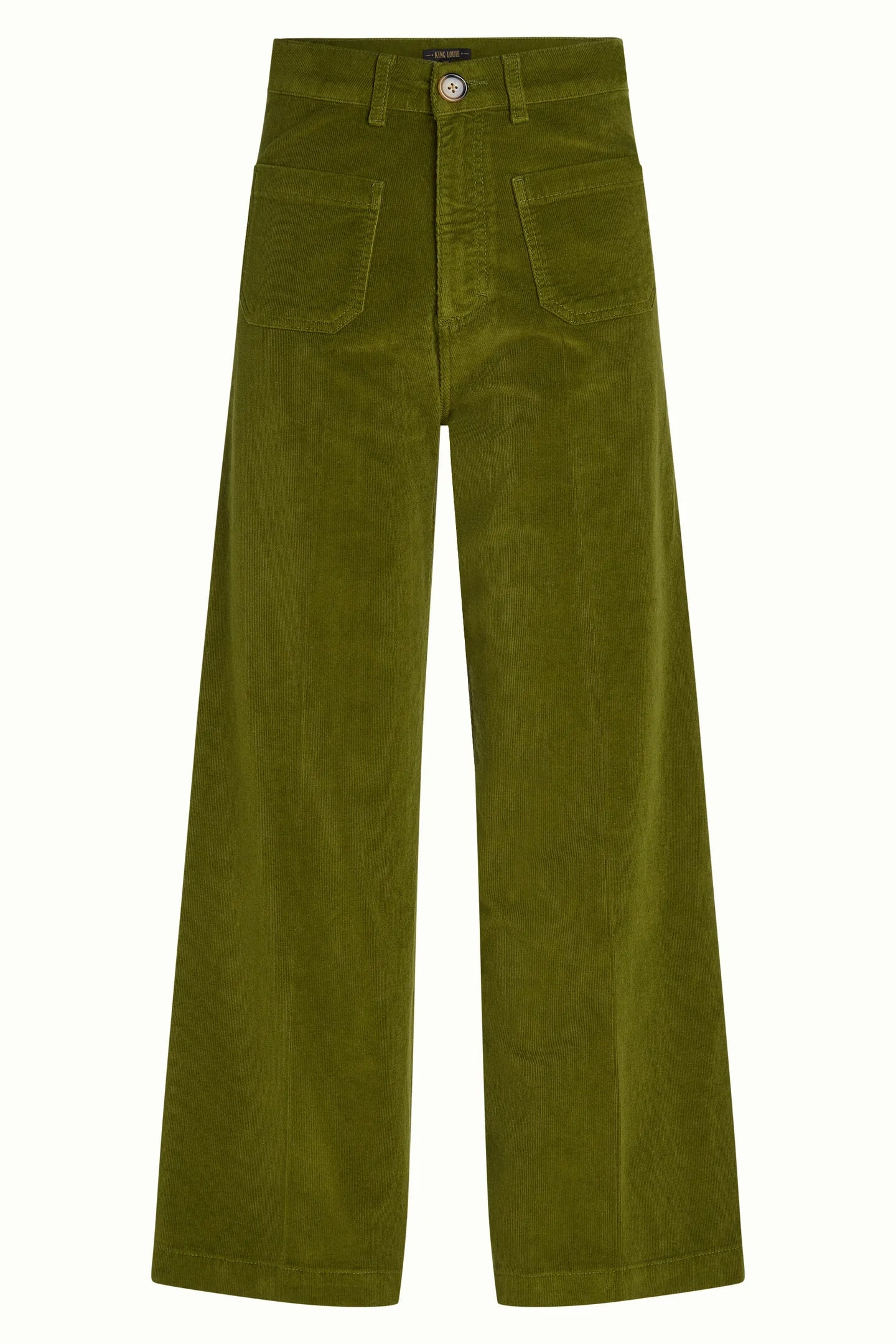 Paige Baby Cord Pocket Trouser, Posey Green
