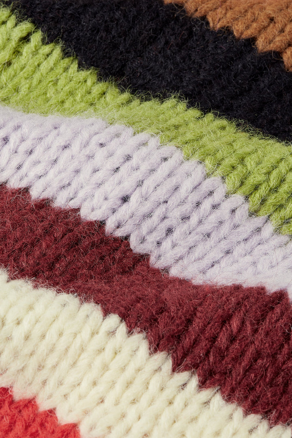 Raglan Campo Knit Cardigan, Multicolour Stripe