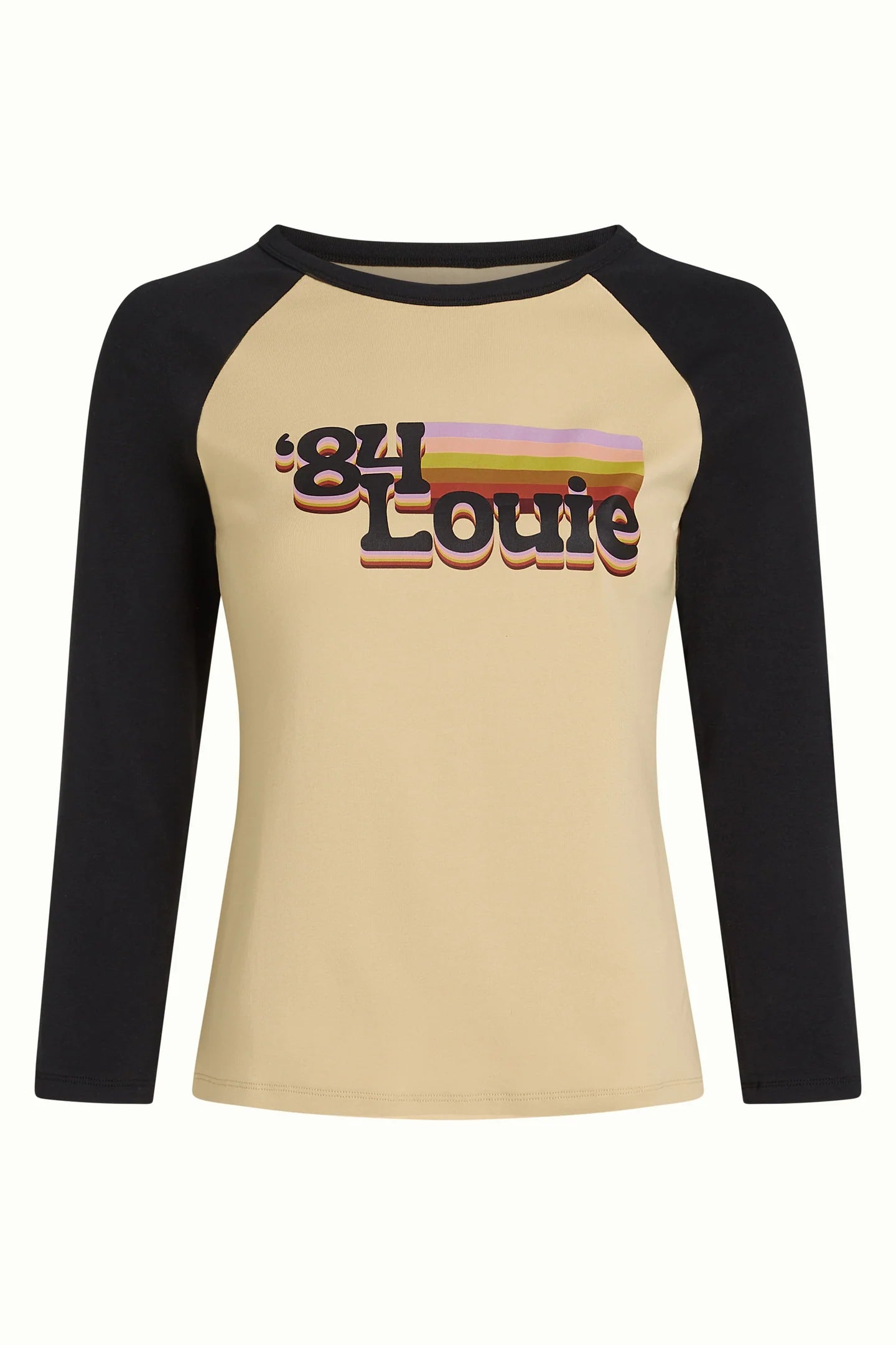 Iris Raglan T-Shirt, Louie Print