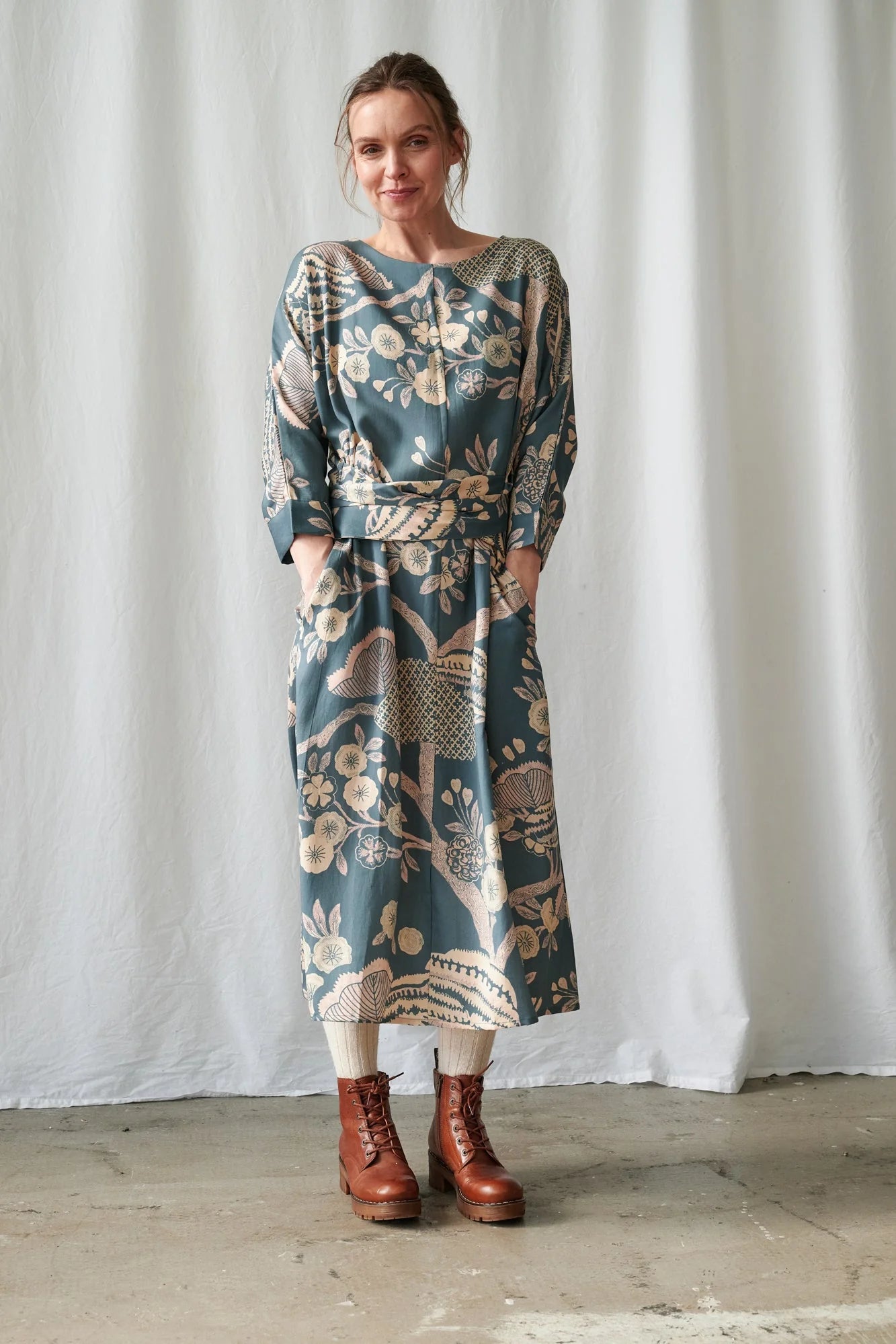 Rosa Blue Kate Dress