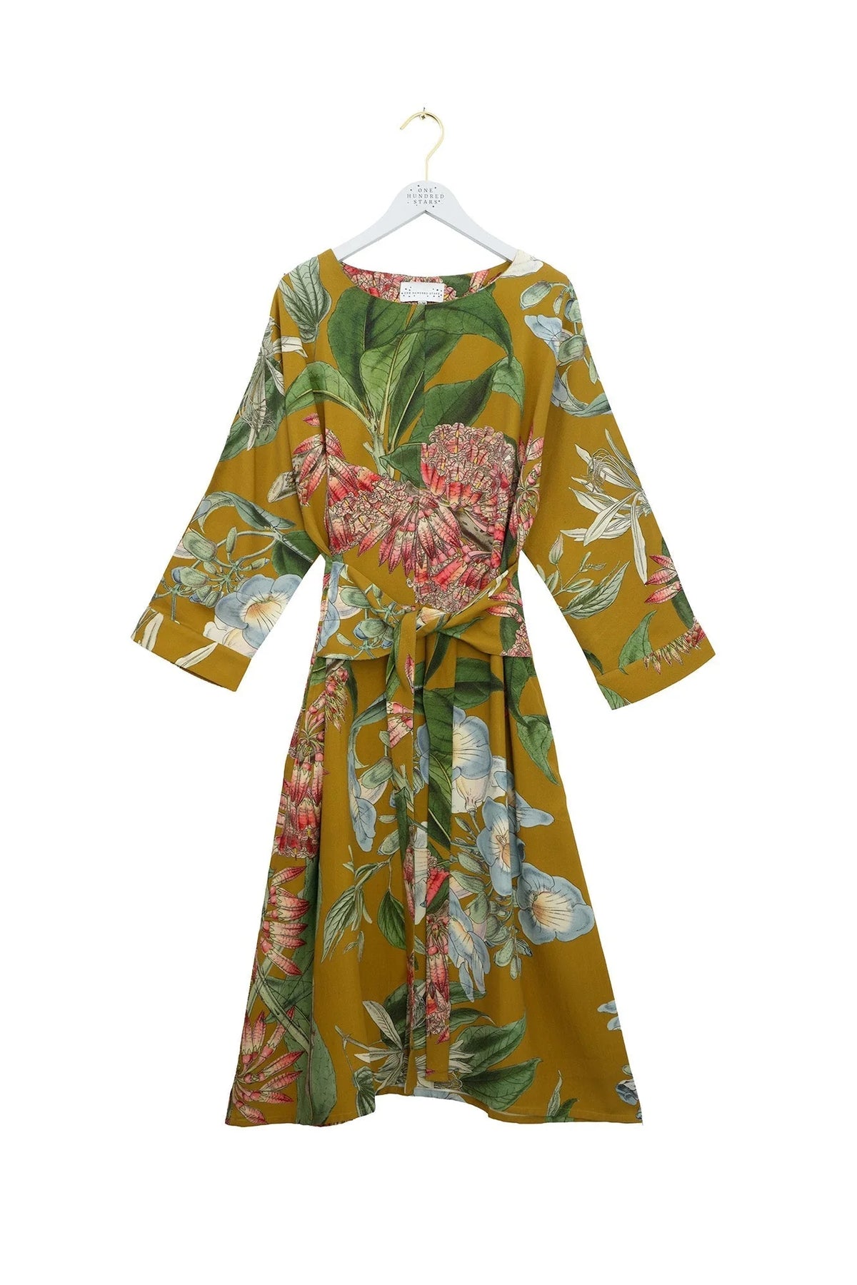 Rhodoleia Gold Kate Dress