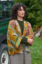 Rhodoleia Gold Kimono Jacket