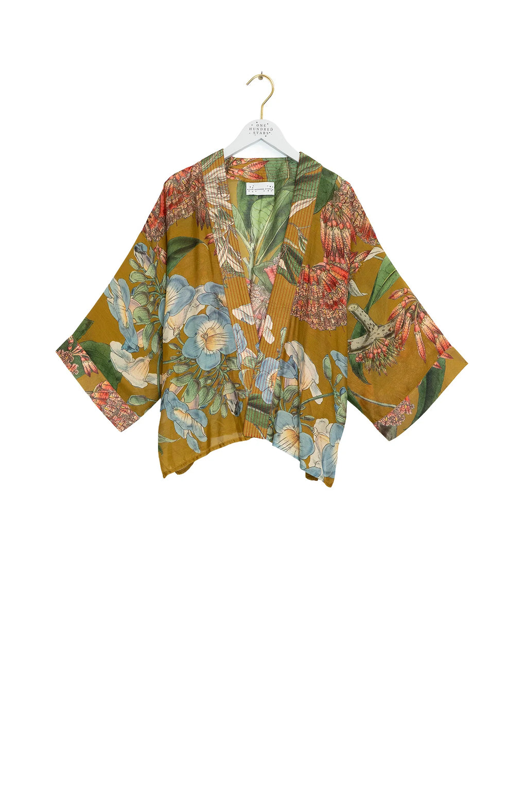 Rhodoleia Gold Kimono Jacket