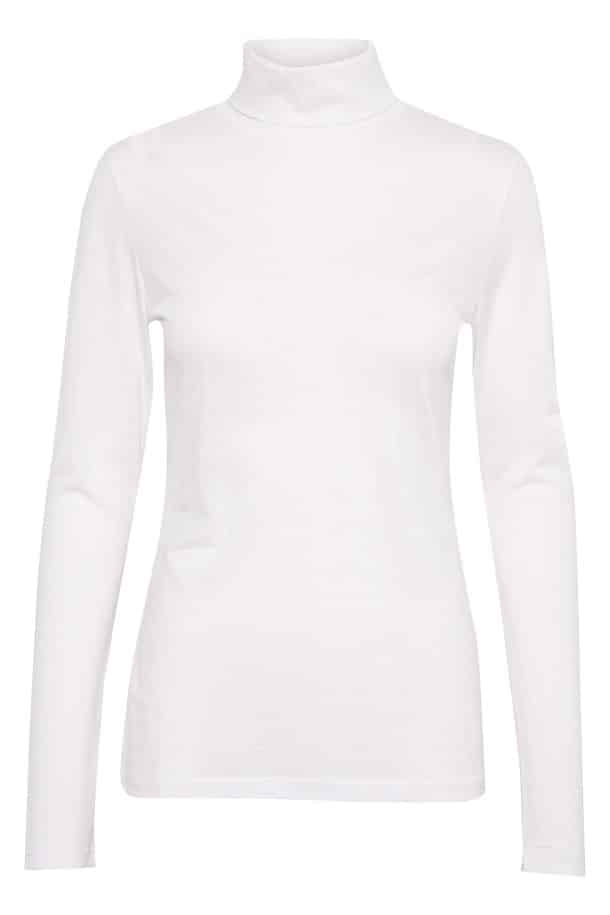 Rollneck Top, Off-White image 6