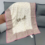 Blossom Design Scarf, Pink image 1