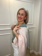 Enya Lambs' Wool Cape, Ecru image 3