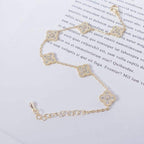 Four Petals Bracelet in Silver image 1