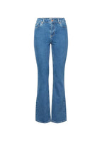 Talia High-Waisted Boot Cut Jean, Mid Blue Denim image 6