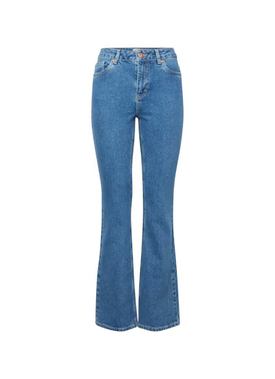 Talia High-Waisted Boot Cut Jean, Mid Blue Denim image 6