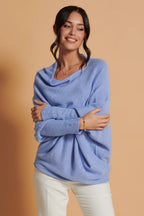 Asymmetric Knit, Grape image 6