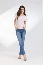 Capped T Shirt, Pink Lady image 1