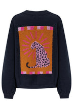 Essie Jumper, Navy, Leopard Rays image 5
