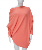 Asymmetric Knit, Peach image 5