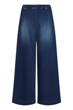 Raven High-Waisted Trouser, Dark Blue Denim image 6
