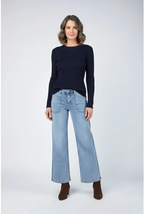 Rowan Jean - Wide Leg, Pale Wash image 9