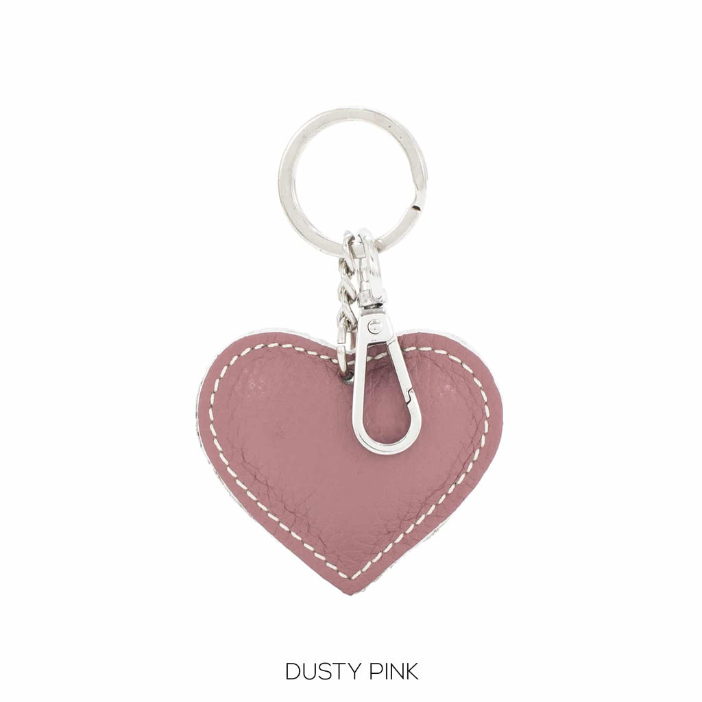Leather Heart Keyring image 1