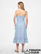 Vilde Strap Dress, Cashmere Blue image 2