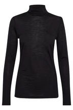 Rollneck Top, Black image 8
