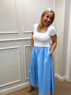 Dora Dress, Blue image 2