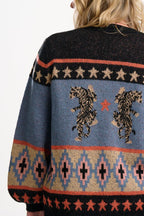 Yvette Cardigan, Multi, Climbing Tigers image 1