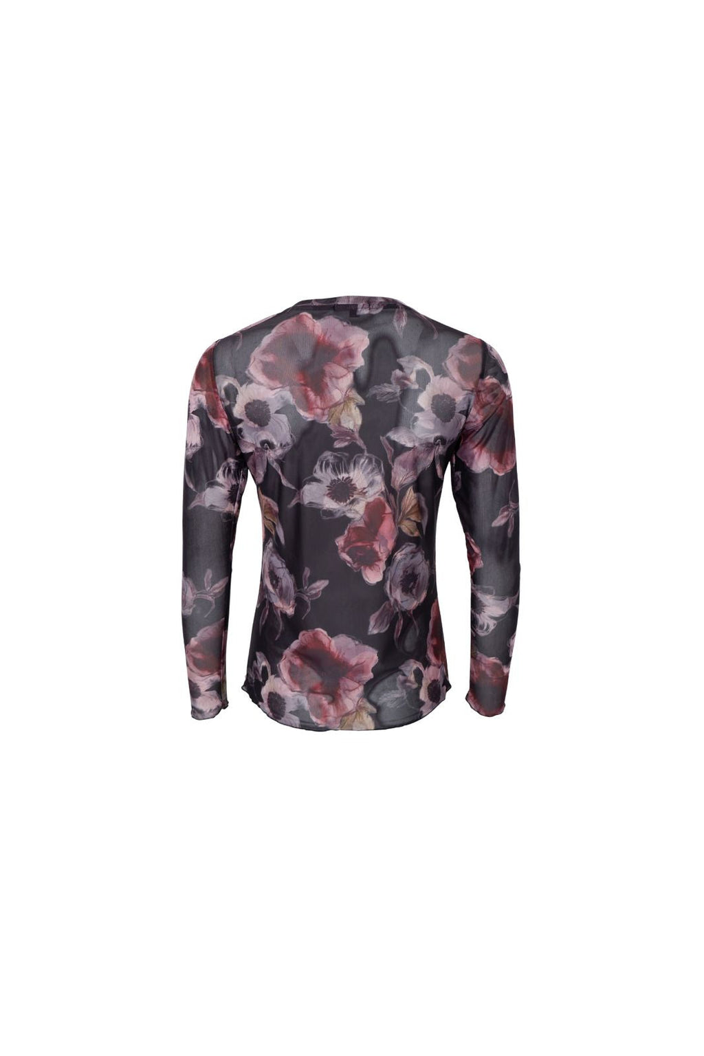 Bckamma Mesh Tee, Black Rose
