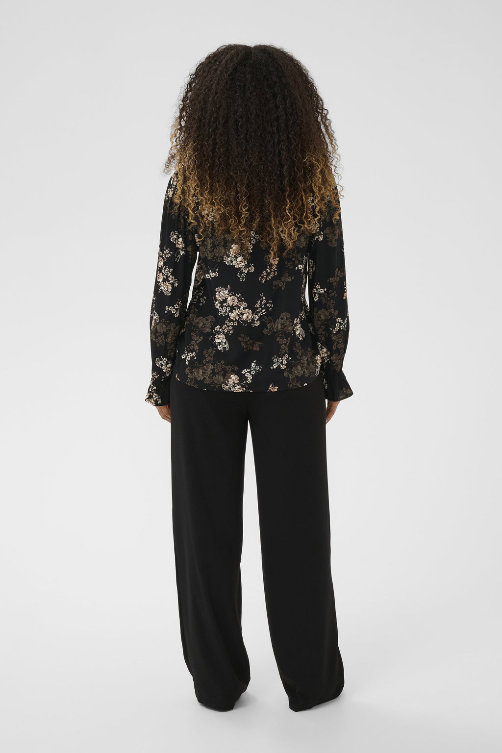 CRAlora Blouse, Black Autumn Floral
