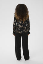 CRAlora Blouse, Black Autumn Floral