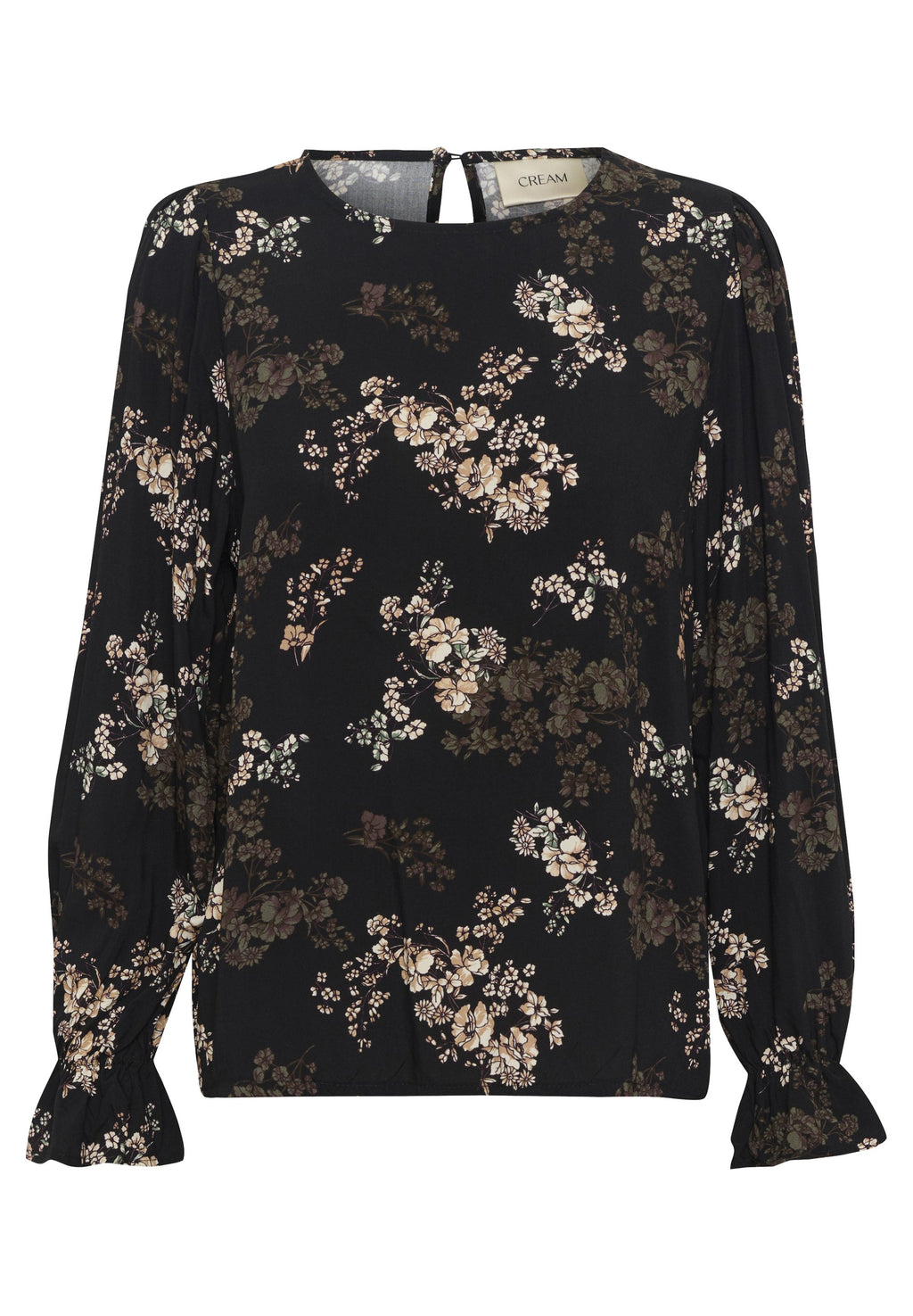 CRAlora Blouse, Black Autumn Floral