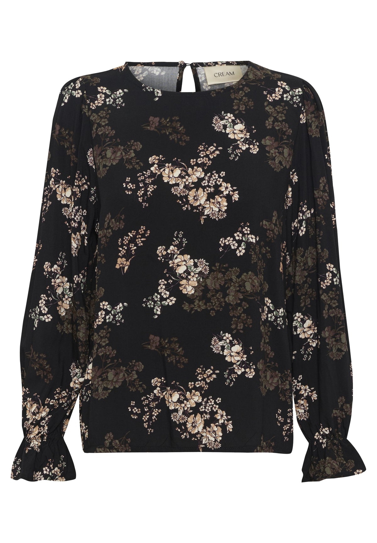 CRAlora Blouse, Black Autumn Floral