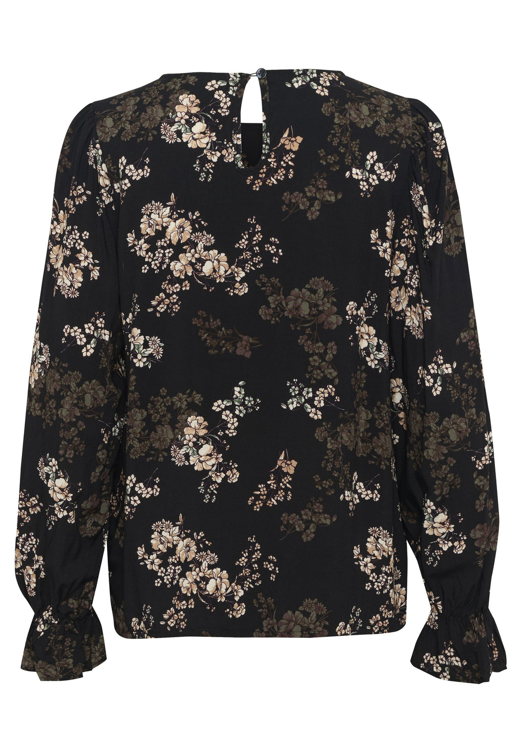 CRAlora Blouse, Black Autumn Floral