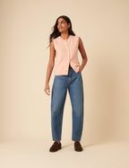 Sadie Knitted Vest, Soft Pink image 1