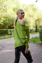 Asymmetric Knit, fern image 4