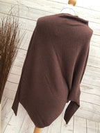 Asymmetric Knit, Chocolate image 6