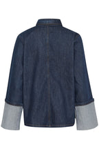 Abina Boxy Blouse, Indigo image 5