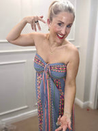 Mabel Dress, Blue image 2