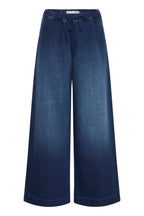Raven High-Waisted Trouser, Dark Blue Denim image 5