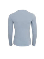 Faye Lurex Long-Sleeved Top, Ice Blue colour image 3