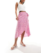 Tala Skirt, Hot Pink Multi Flower image 6