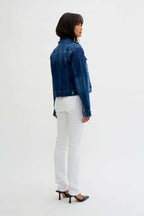 Denim Jacket, Medium Blue wash image 5