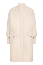 Edella Wool Mix Coat, Limestone Melange image 2