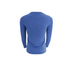 Faye Lurex Long-Sleeved Top, Sky Blue colour image 2
