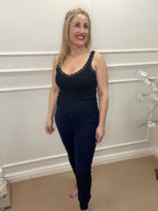 Kitty Lounge Pants, Navy image 0